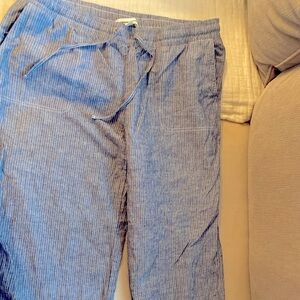 Amazon Essentials Blue Striped Women's Joggers